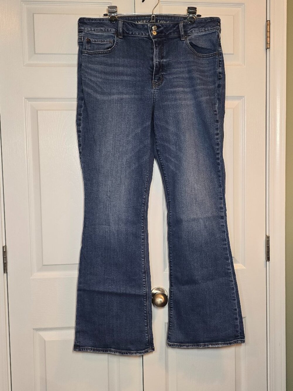 American Eagle Hi-Rise Artist Flare, 18 Long